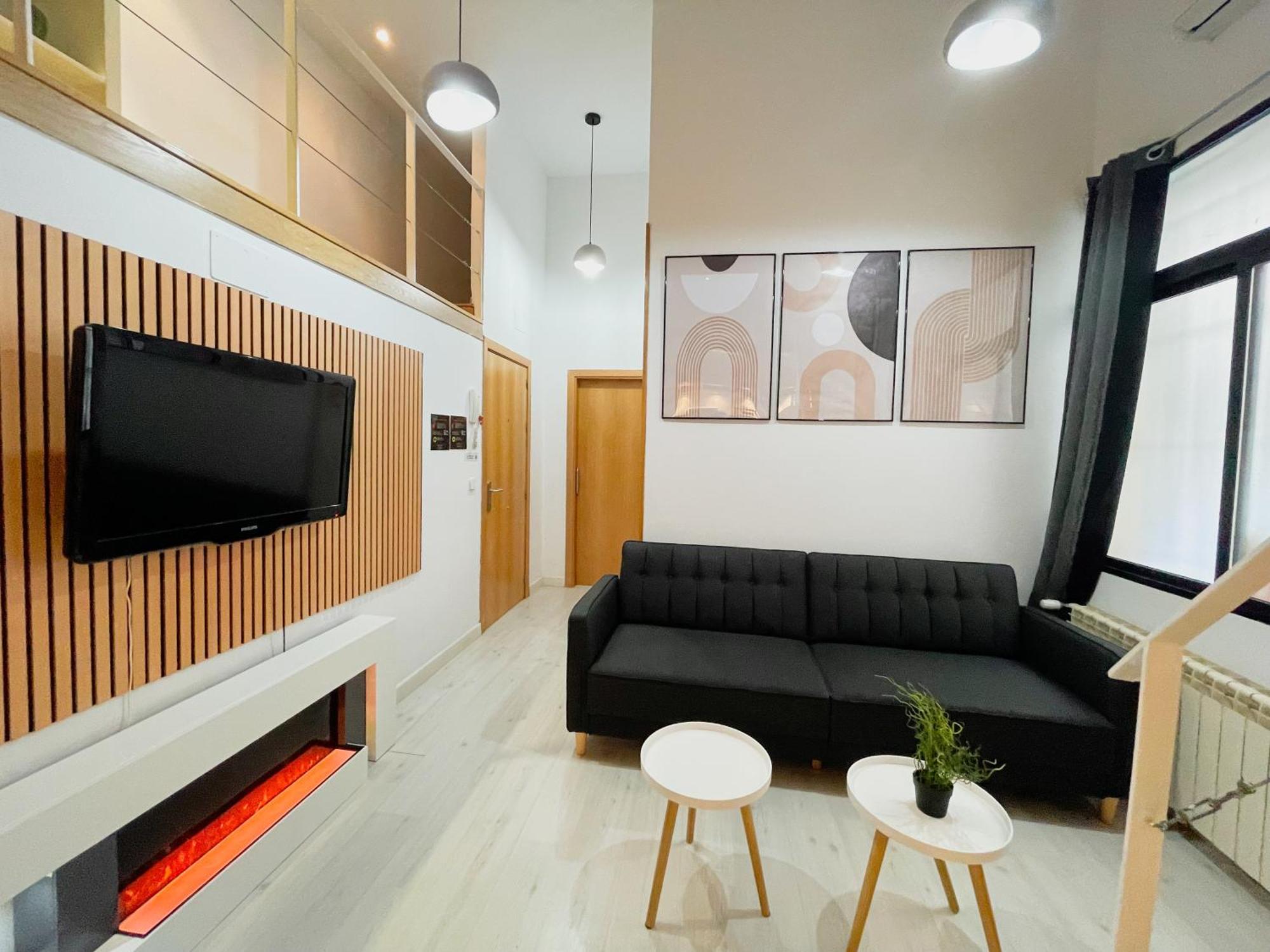 Carretas Duplex Interior Lejlighed Madrid Eksteriør billede