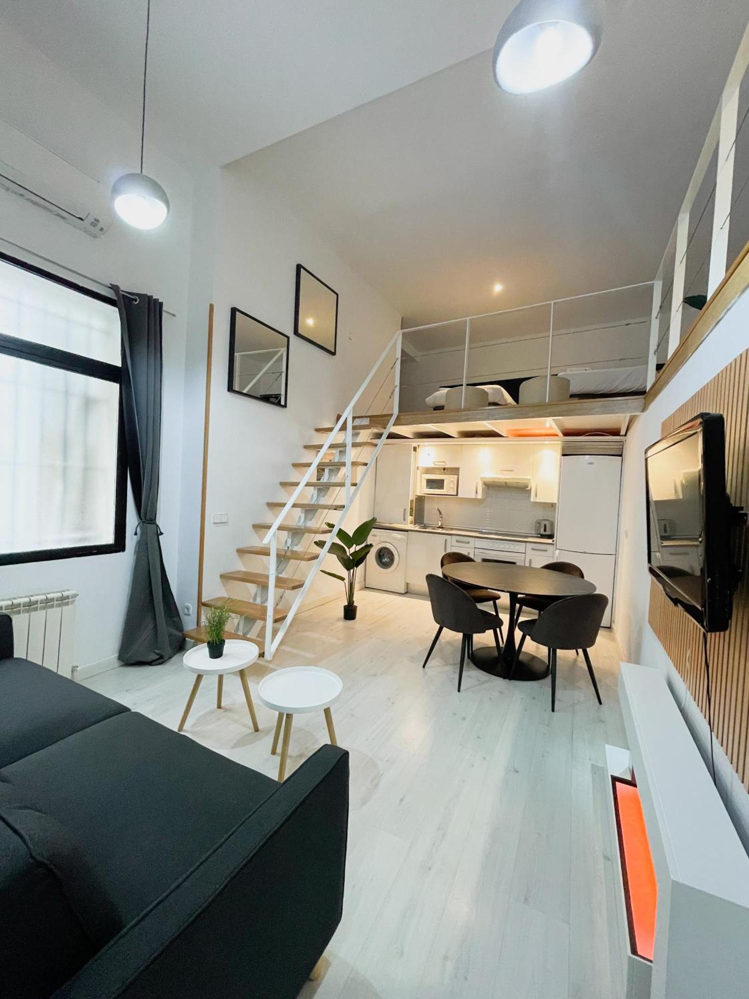 Carretas Duplex Interior Lejlighed Madrid Eksteriør billede